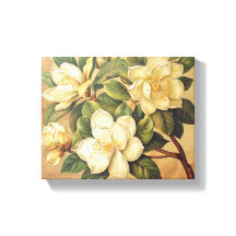 Elegant Magnolia Blossoms Wall Art