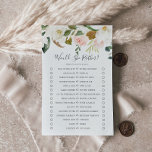 Elegant Magnolia skulle hellre spela Flygblad<br><div class="desc">Denna elegant magnolia skulle föredra att spela är perfekt för en modern klassens möhippa. Den mjuka blommigten har vattenfärgade  rosor,  förbluffande vita magnoliska blommor och bomull med guld och grönt löv i en lyxig arrangemang. Anpassa baksidan av kortet med namn i bruden och duschdatumet.</div>