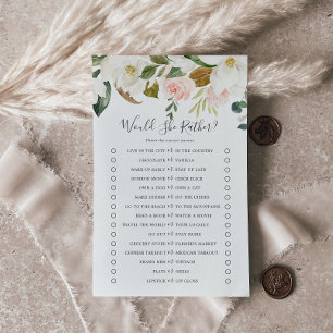 Elegant Magnolia skulle hellre spela Flygblad