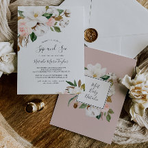 Elegant Magnolia | Vit och  sida och se