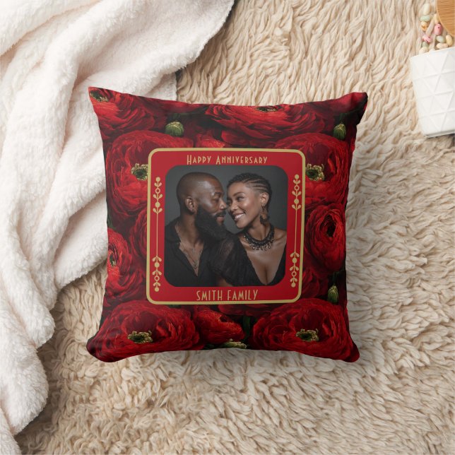 Elegant make till 10-årsjubileum Kastkudde  Kudde (Filt)