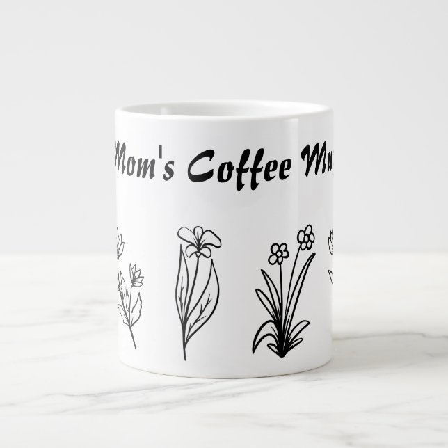 Elegant Mamma Coffee Specialty Mugg Jumbo Mugg (Framsidan)