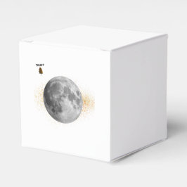 Elegant mån- och stjärnklar natt gåvdosa presentaskar