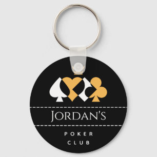 Elegant Manar Poker Klubb Royal Kostym Symbol & Na Nyckelring