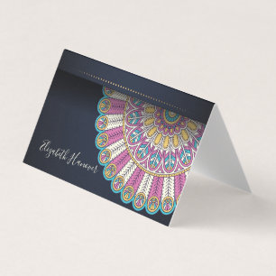 Elegant Mandala Affärskort Visitkort