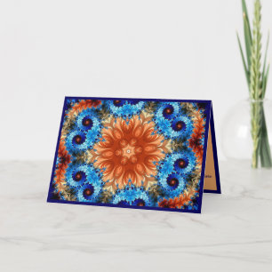 Elegant Mandala Andlig Metaphysisk meditation Kort