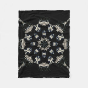 Elegant Mandala Fleecefilt