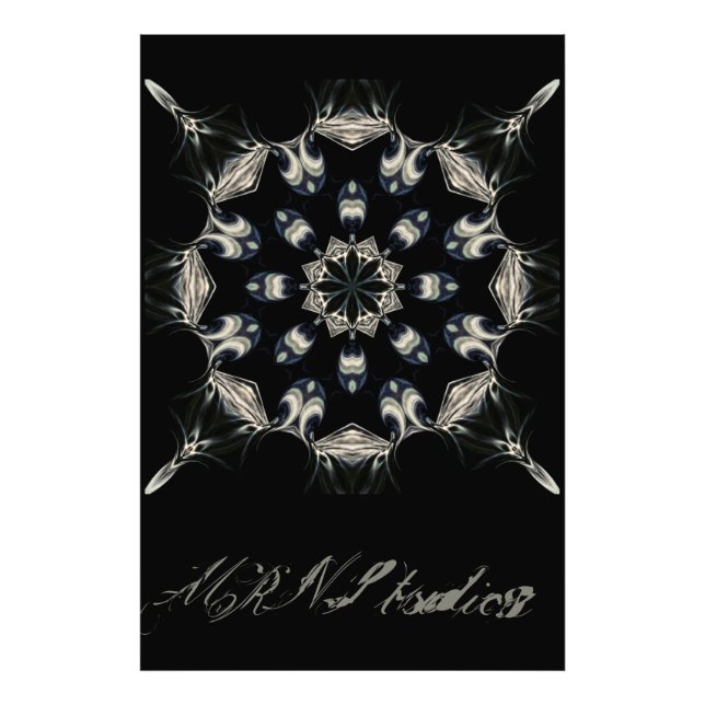 Elegant Mandala Fototryck (Framsidan)