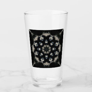 Elegant Mandala Glaskopp