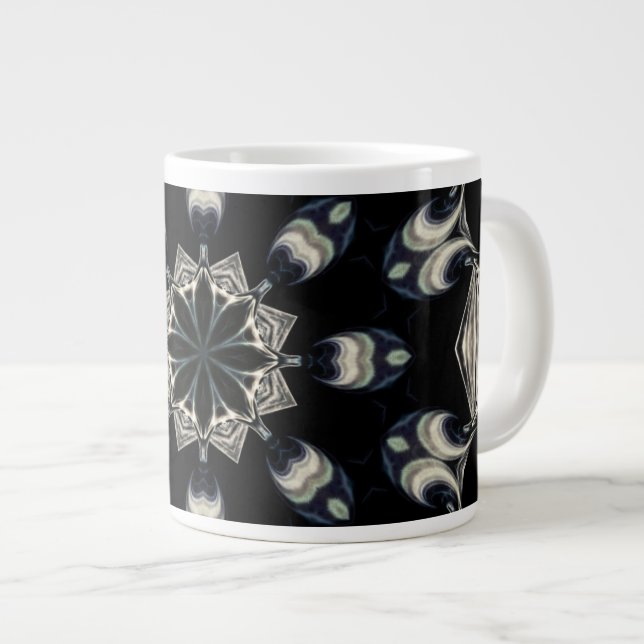 Elegant Mandala Jumbo Mugg (Framsida höger)