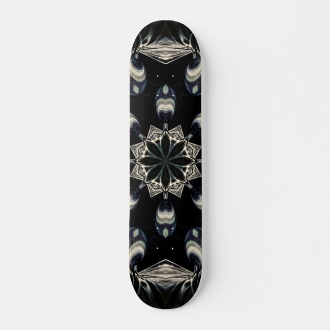 Elegant Mandala Mini Skateboard Bräda 18,5 Cm (Framsida)