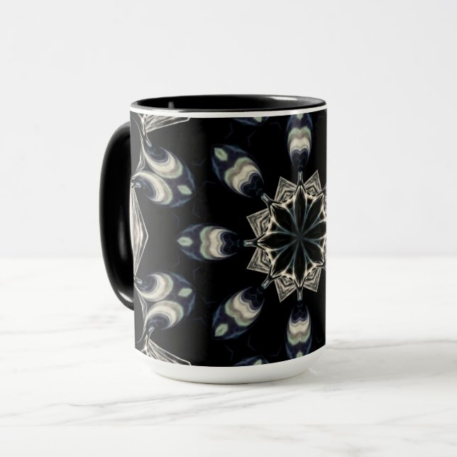 Elegant Mandala Mugg (Framsida vänster)