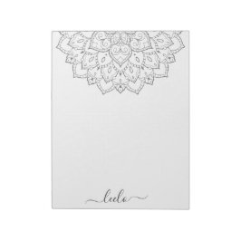 Elegant Mandala Personal Stationery Pad Anteckningsblock