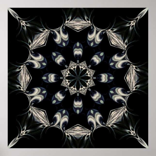Elegant Mandala Poster (Framsidan)