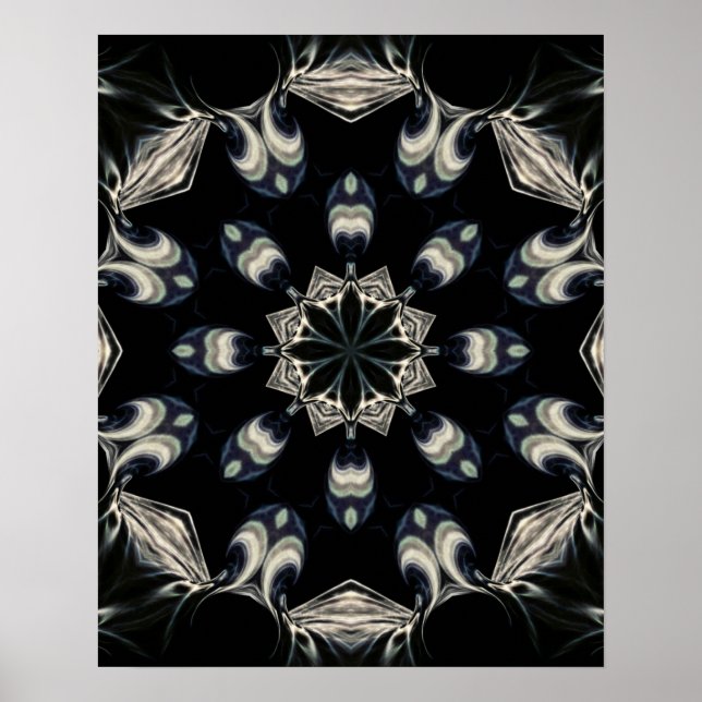 Elegant Mandala Poster (Framsidan)