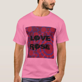 Elegant - MANDALA - ROSA - RED T Shirt