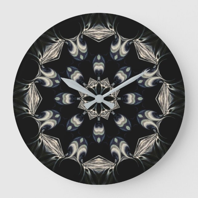Elegant Mandala Stor Klocka (Framsida)