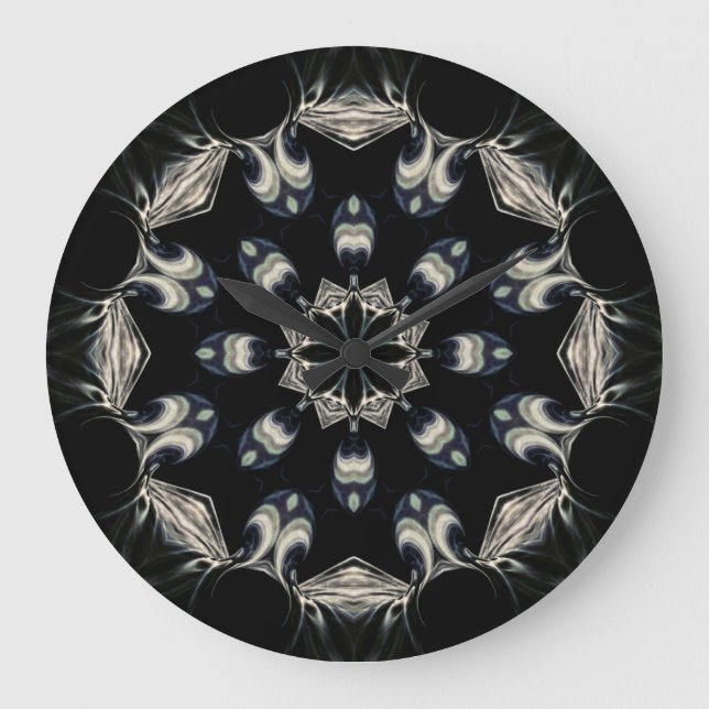 Elegant Mandala Stor Klocka (Framsida)