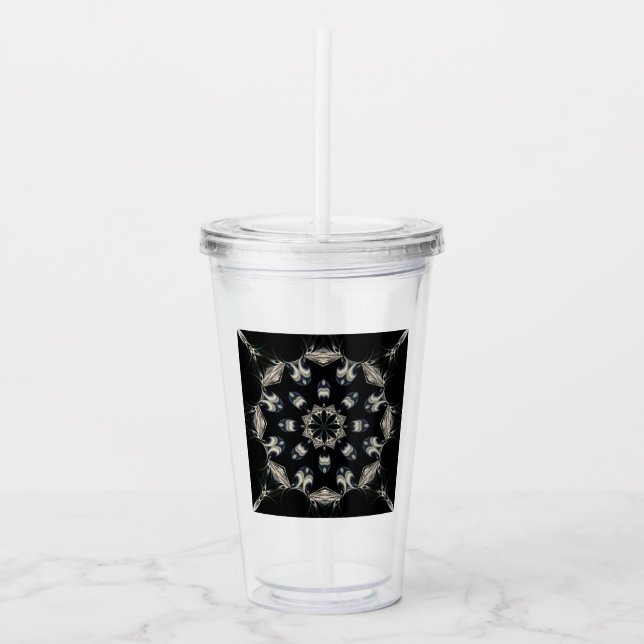 Elegant Mandala Take Away Mugg (Framsida)