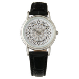 Elegant Mandala Watch | Boho Andlig-tidsstycke Armbandsur