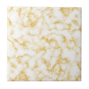 Elegant Marble - Guld White Kakelplatta