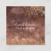 Elegant Marble Modern Chic Salon Business