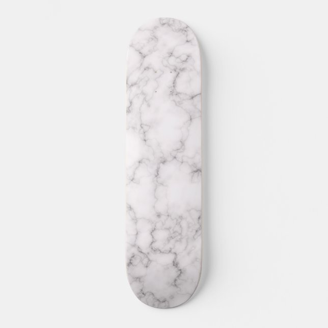 Elegant Marble - skateboard Bräda 20,5 Cm (Framsida)