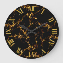 Elegant Marble stil3 - Svarta Guld