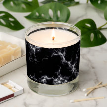 Elegant Marble stil 4 - Black and White