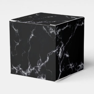Elegant Marble stil 4 - Svarta och vita Presentaskar
