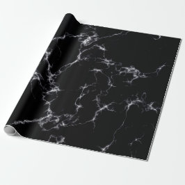 Elegant Marble stil 4 - Svarta och vita Presentpapper