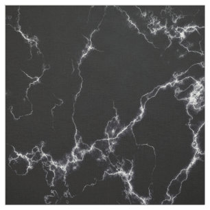Elegant Marble stil 4 - Svarta och vita Tyg