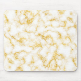 Elegant Marble stil - Guld White Musmatta