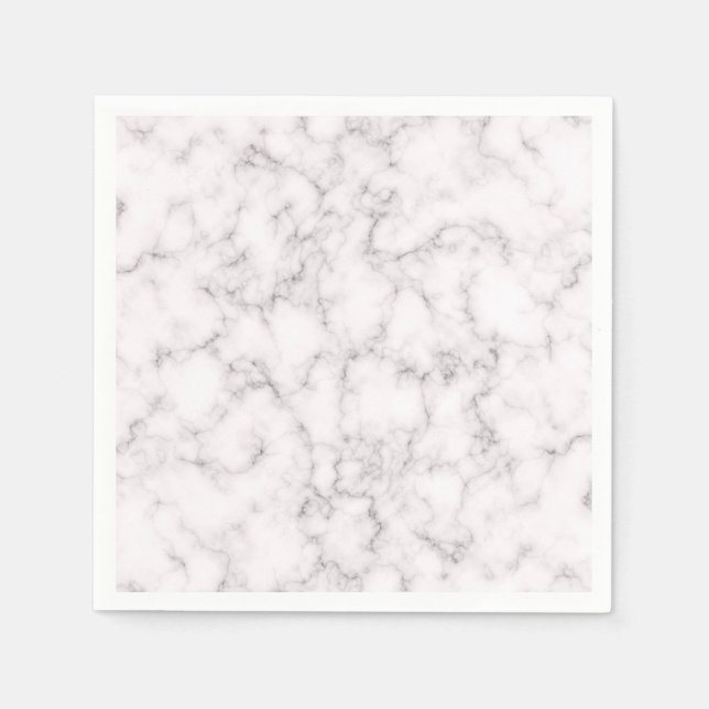 Elegant Marble stil Pappersservett (Framsidan)