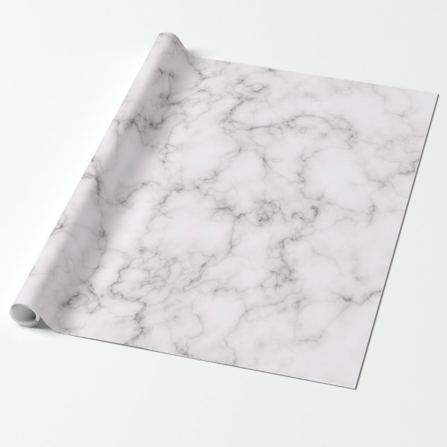 Elegant Marble stil Presentpapper (Utrullad)