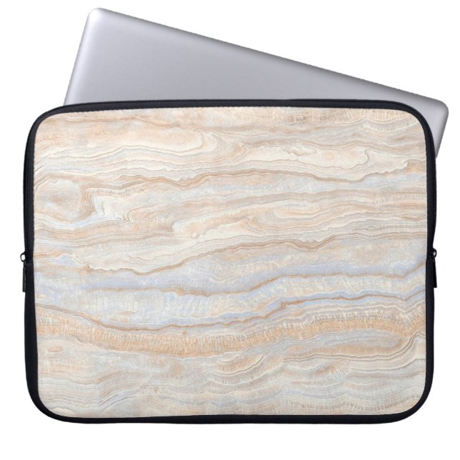 Elegant Marble Struktur: High Resolution Backgroun Laptop Fodral (Framsidan)