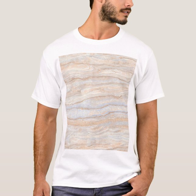 Elegant Marble Struktur: High Resolution Backgroun T Shirt (Framsida)