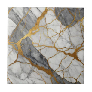 Elegant Marble Tile Kakelplatta