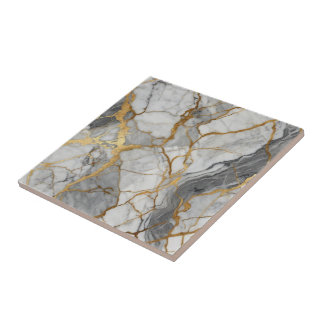 Elegant Marble Tile Kakelplatta