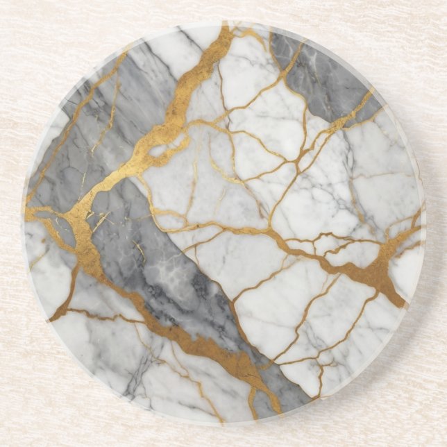 Elegant Marble Underlägg (Framsidan)