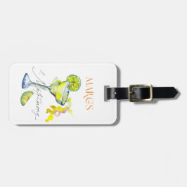 Elegant Margs & Matrimony Bachelorette Helg Bagagebricka