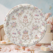 Elegant Marie Antoinette bröllopsdusch