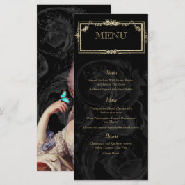 Elegant Marie Antoinette om Black Fransk inspirera Meny