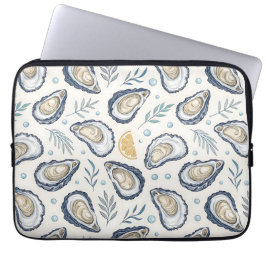Elegant Marine Oysters Laptop Fodral
