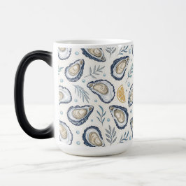 Elegant Marine Oysters Magisk Mugg