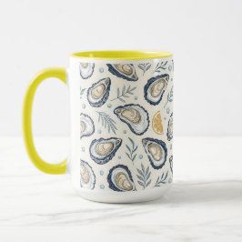 Elegant Marine Oysters Mugg