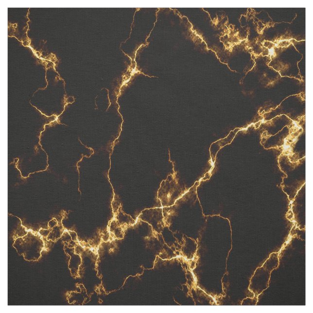 Elegant marmor style3 - svart guld tyg (Provkarta)