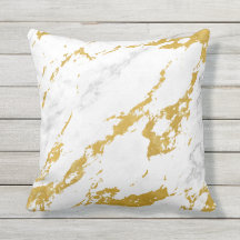 Elegant marmor style6 - guld och vit