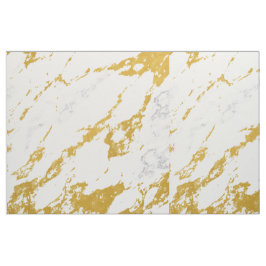 Elegant marmor style6 - guld och vit tyg