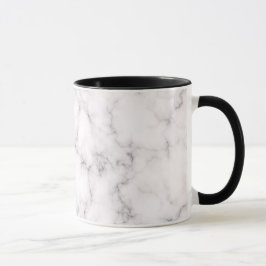 Elegant marmorstil mugg